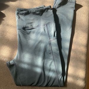 Fleece Lined Thermal Leggings with Pockets